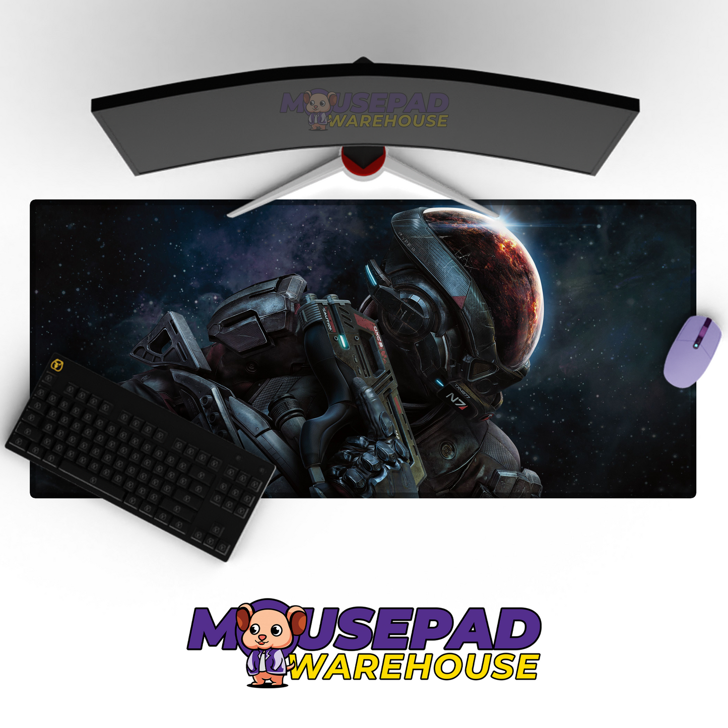Mass Effect V26 Mousepad Mockup