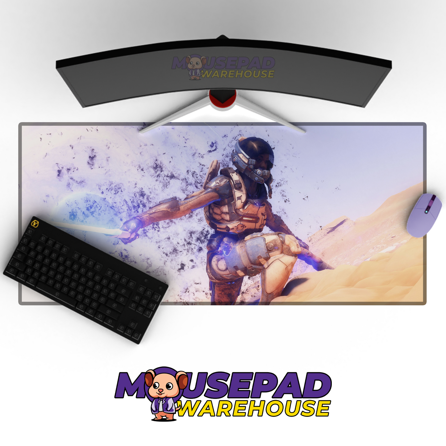 Mass Effect V3 Mousepad Mockup