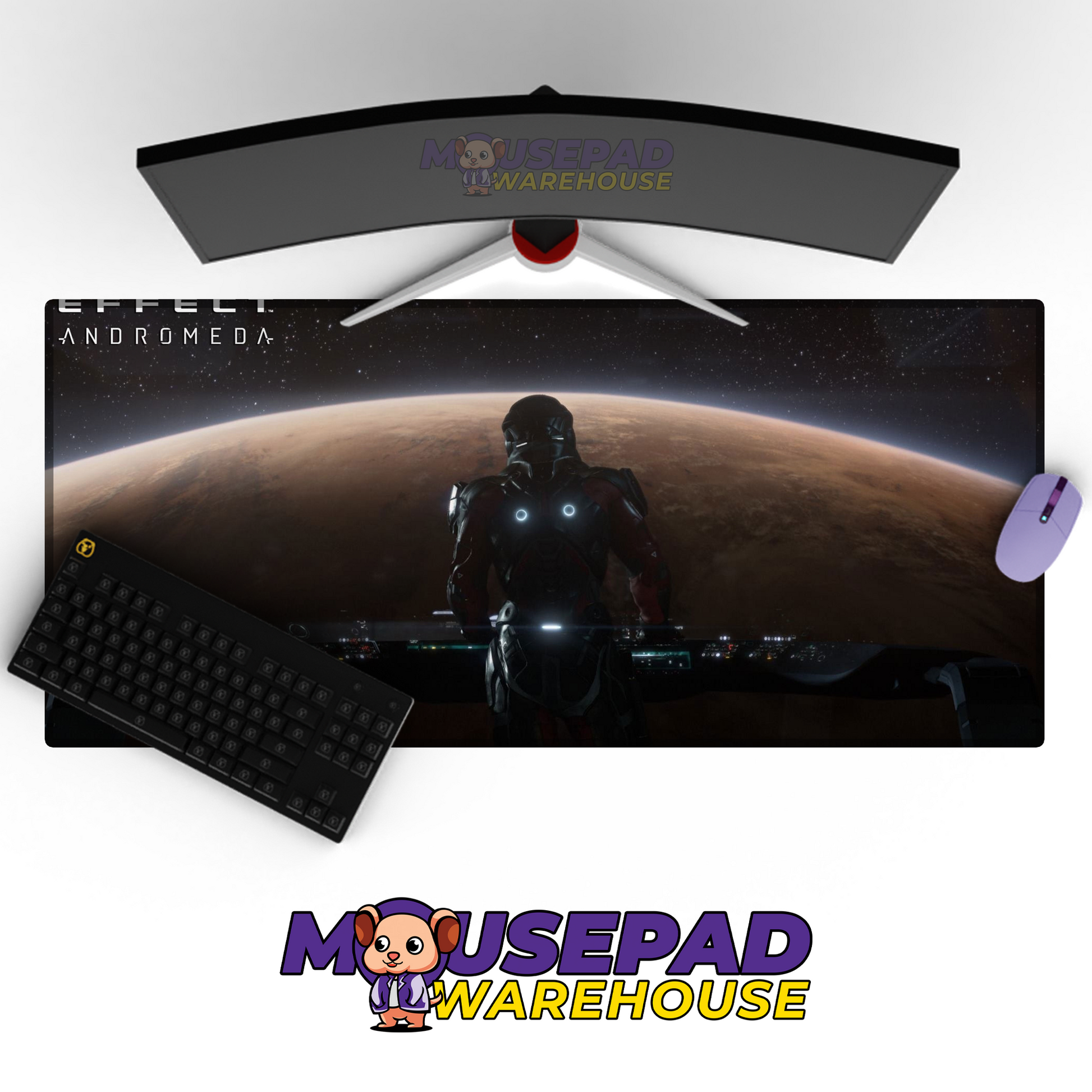Mass Effect V5 Mousepad Mockup