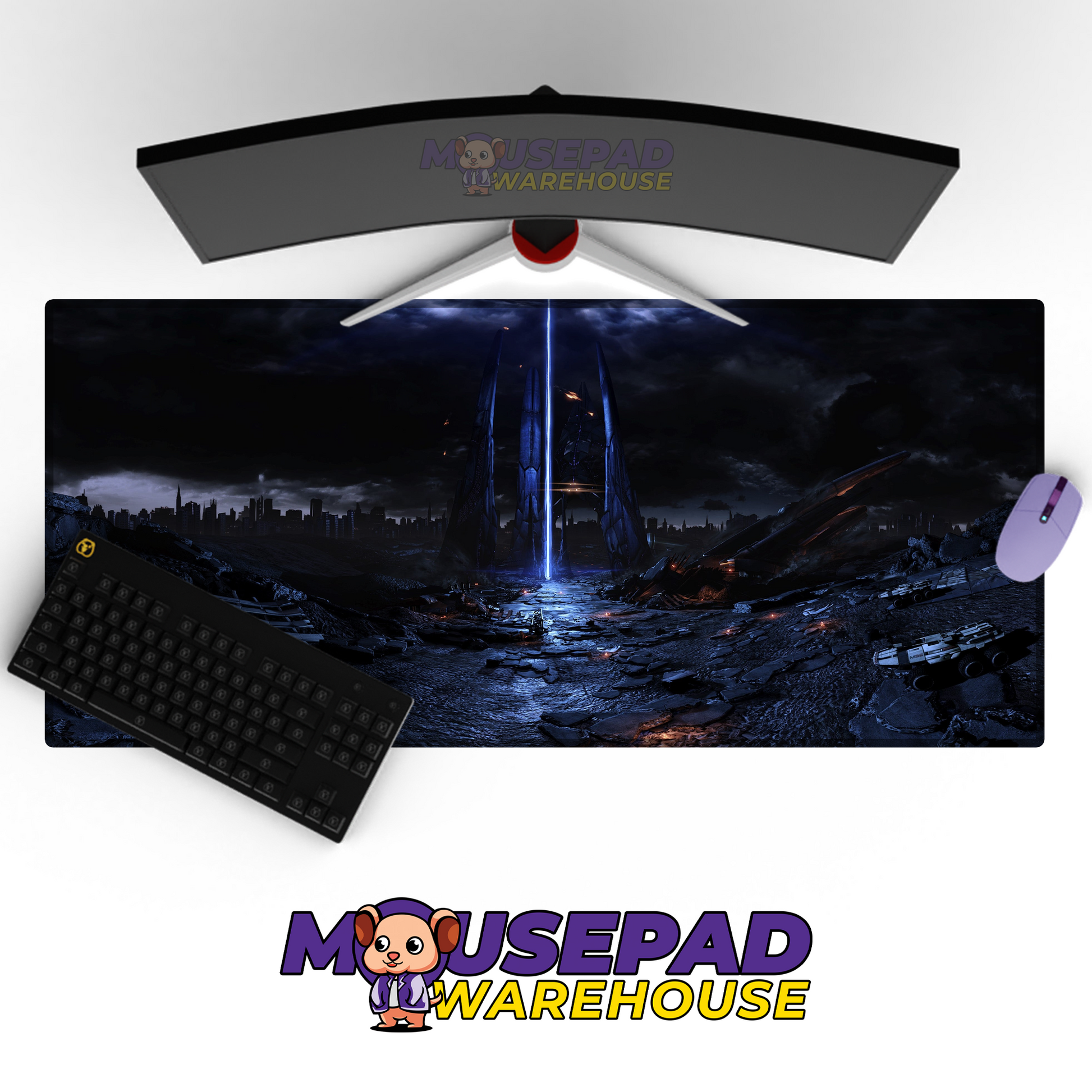 Mass Effect V6 Mousepad Mockup