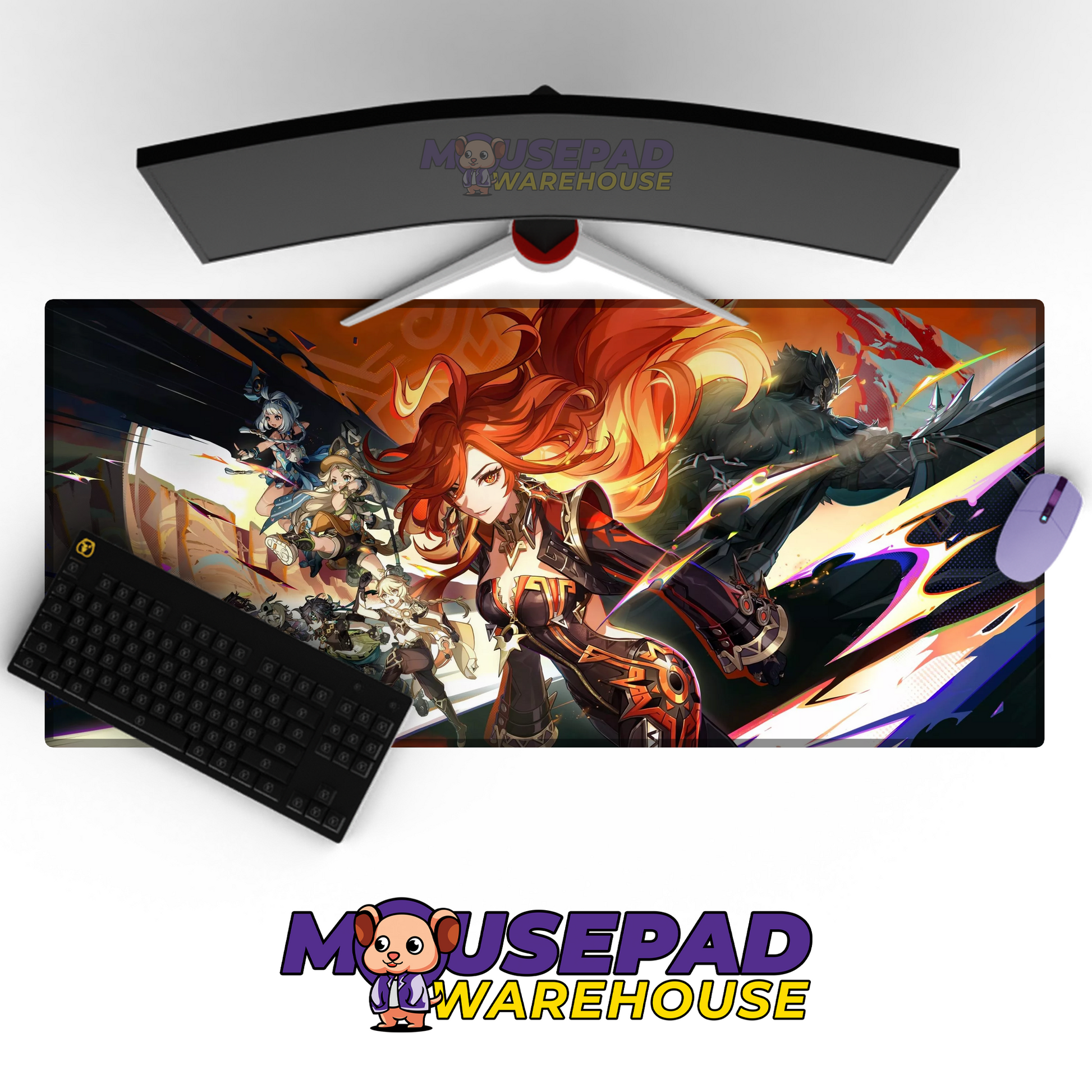 Mavuika Genshin Impact V19 Mousepad Mockup