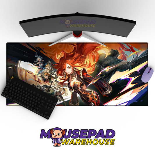 Mavuika Genshin Impact V19 Mousepad Mockup