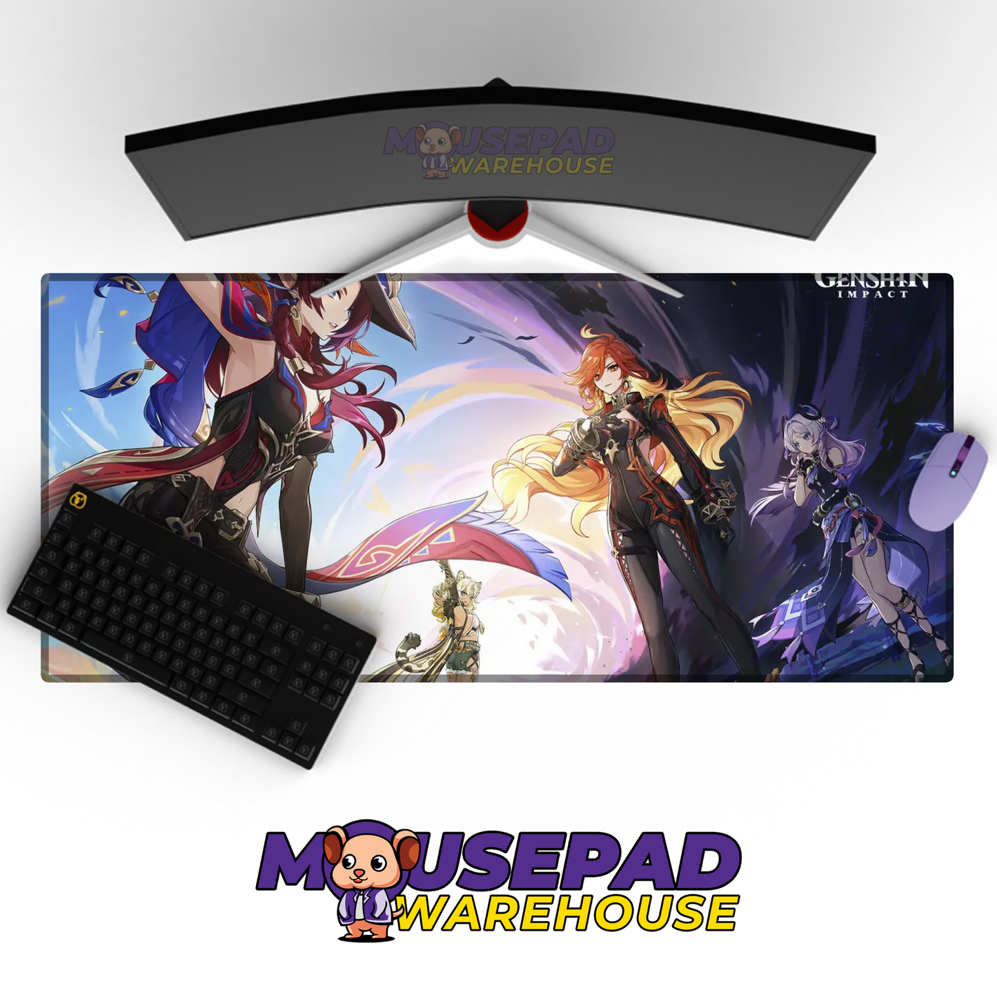 Mavuika Genshin Impact V20 Mousepad Mockup