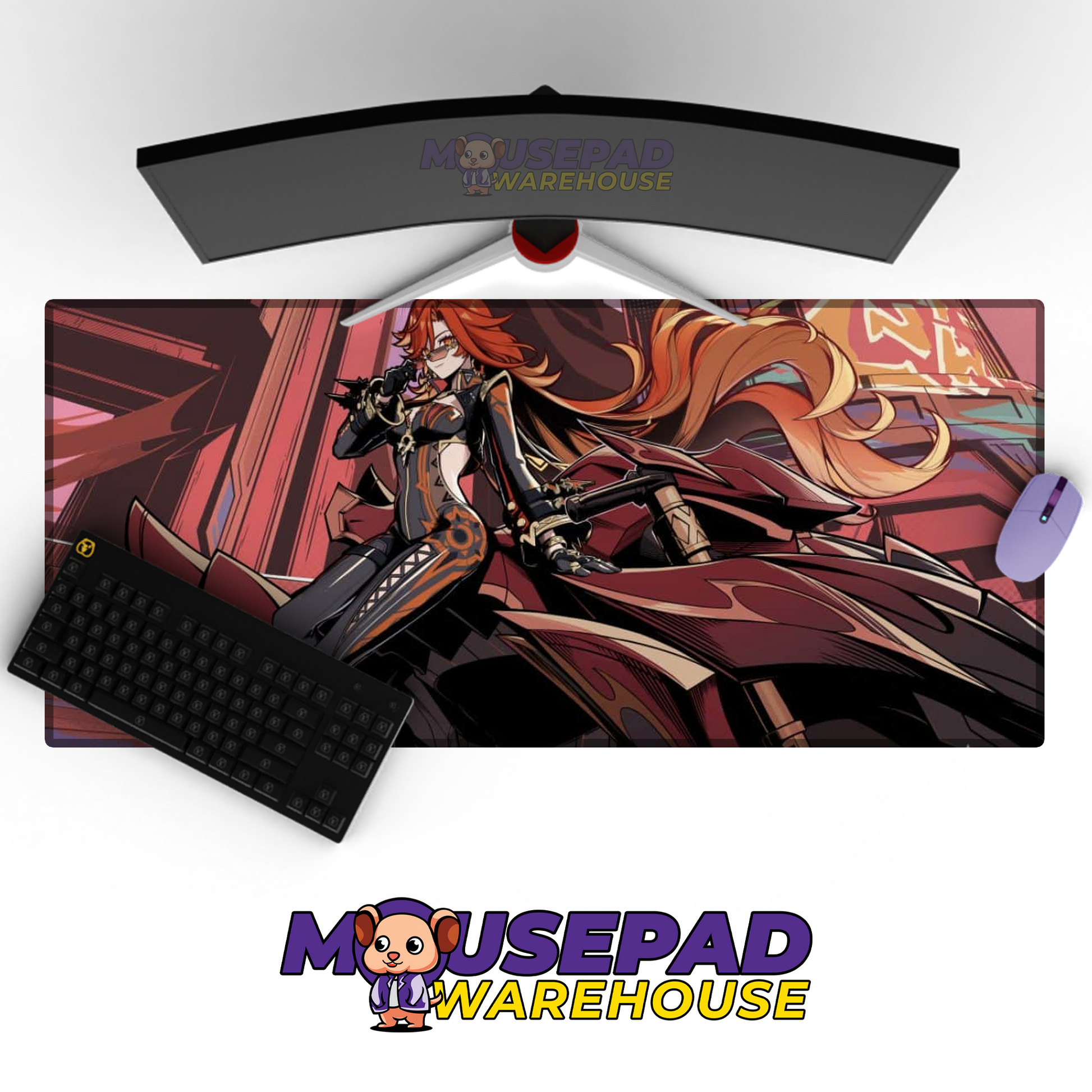 Mavuika Genshin Impact V24 Mousepad Mockup