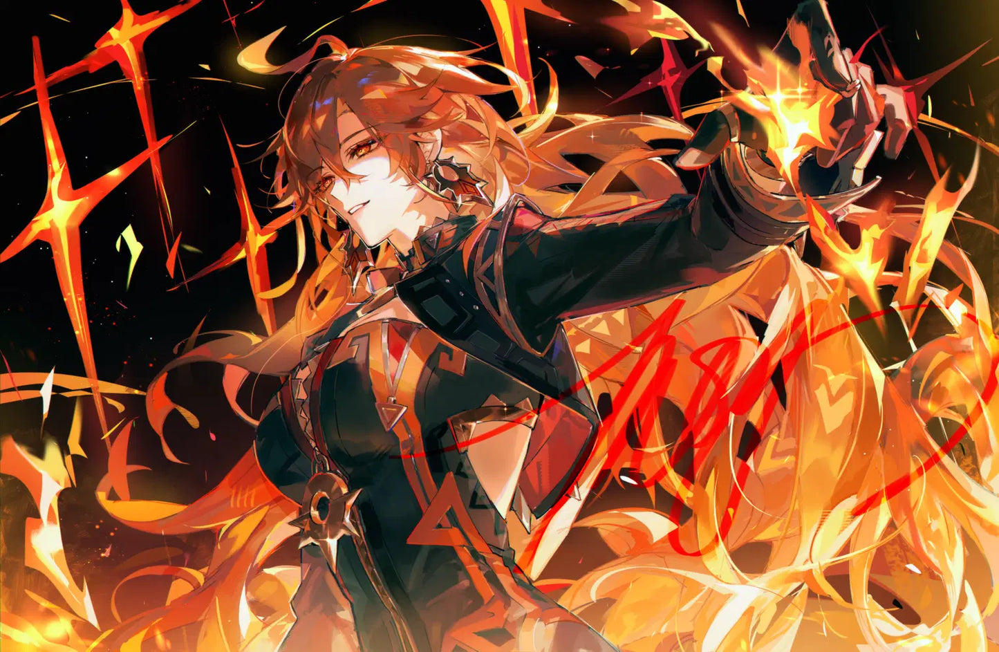Mavuika Genshin Impact V27 Mousepad