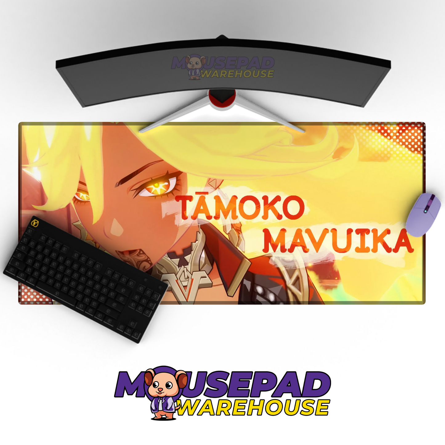 Mavuika Genshin Impact V35 Mousepad Mockup