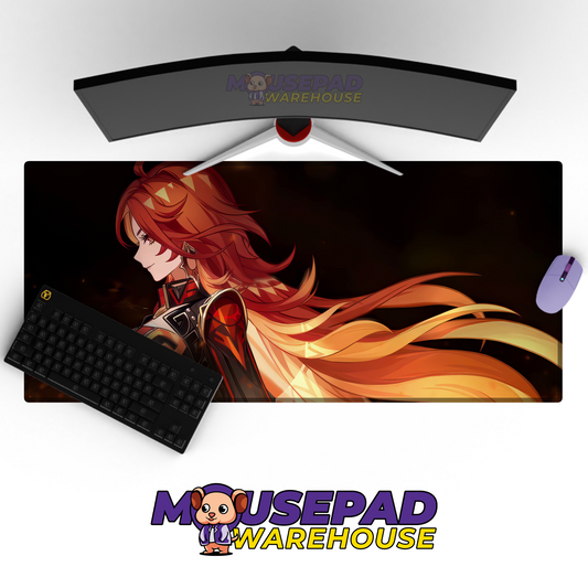 Mavuika Genshin Impact V36 Mousepad Mockup