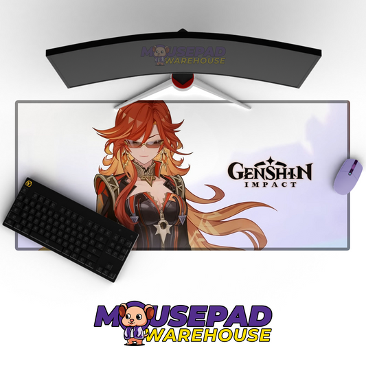 Mavuika Genshin Impact V37 Mousepad Mockup
