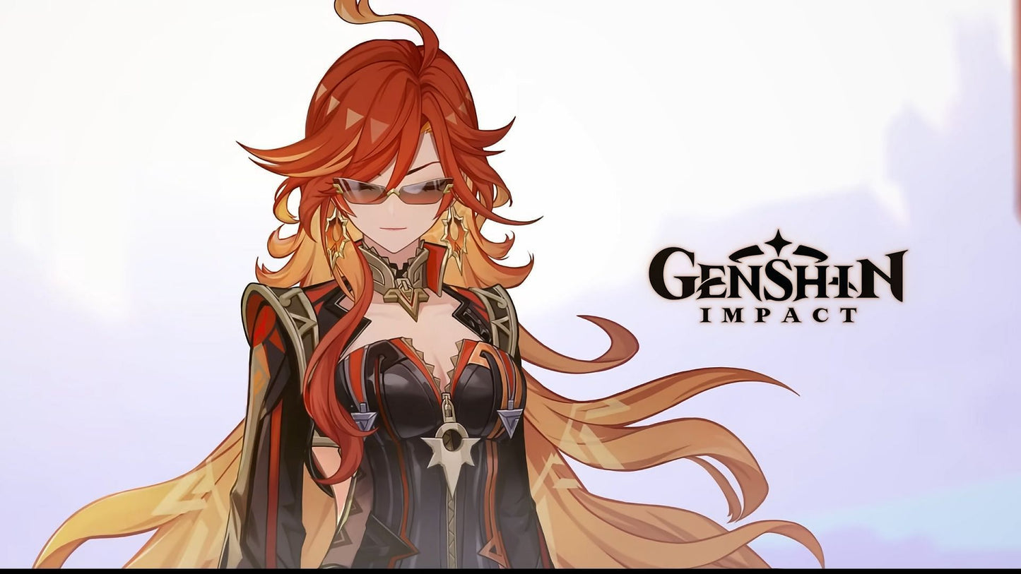 Mavuika Genshin Impact V37 Mousepad
