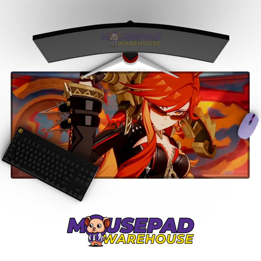 Mavuika Genshin Impact V3 Mousepad Mockup