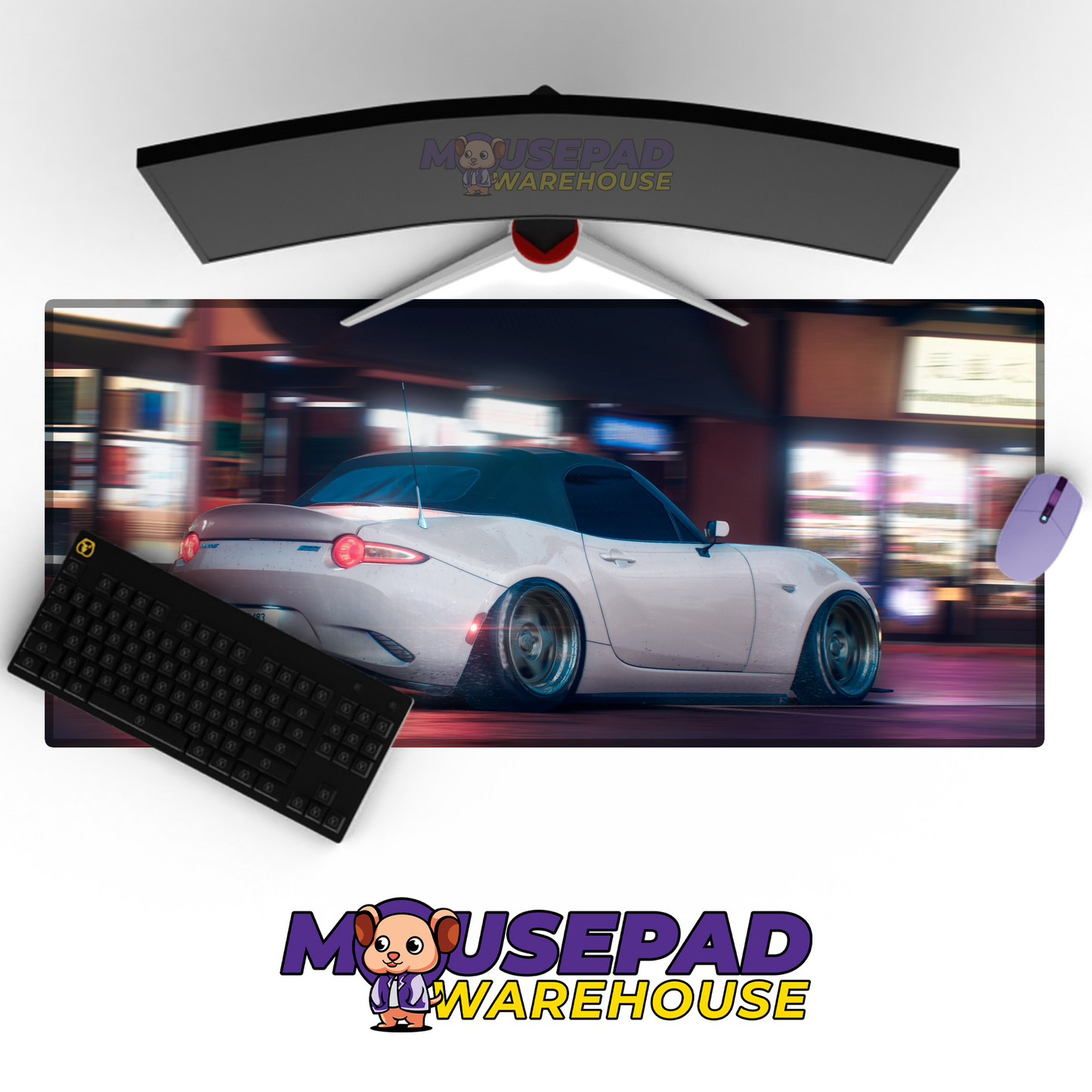 Mazda MX5 V10 Mousepad Mockup