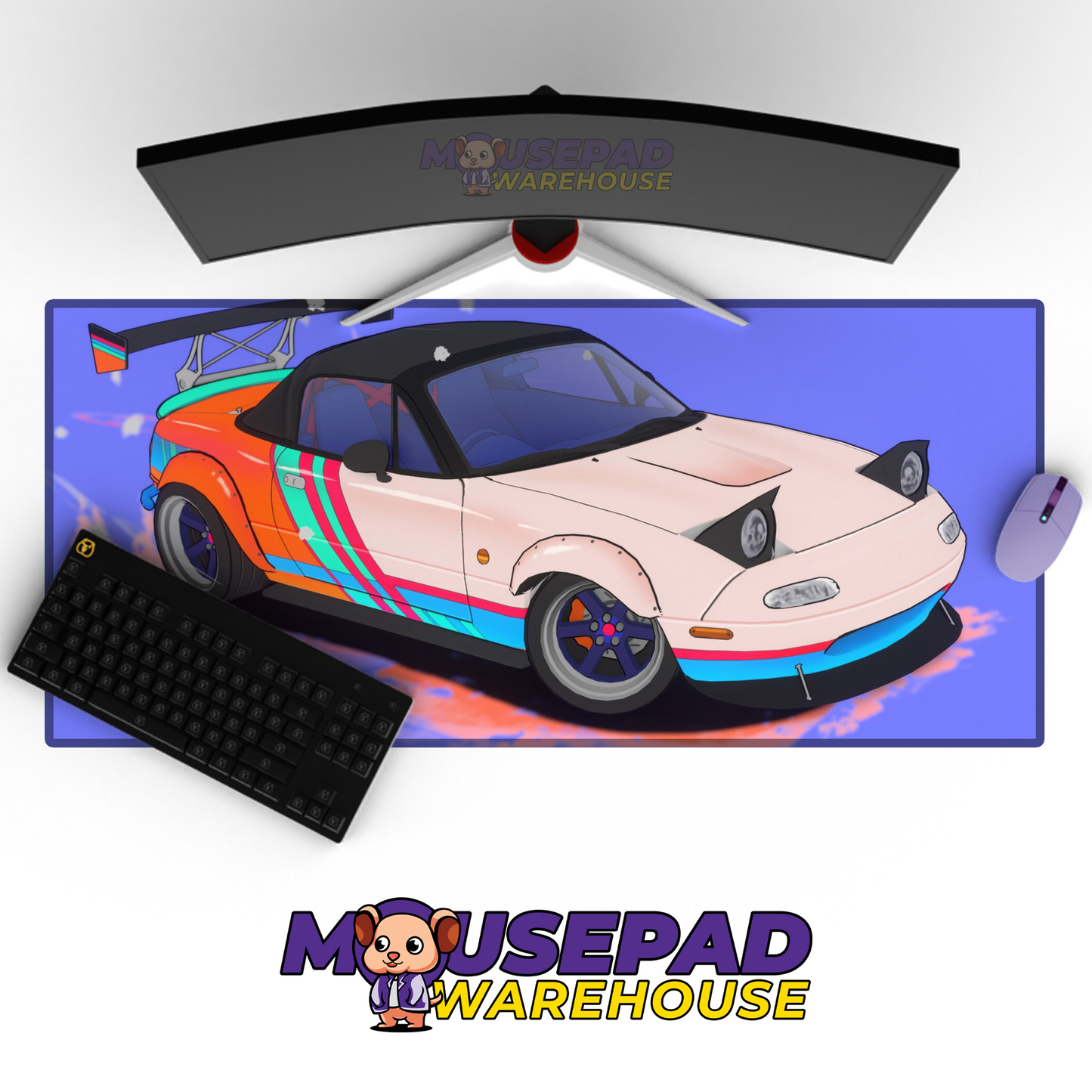 Mazda MX5 V14 Mousepad Mockup