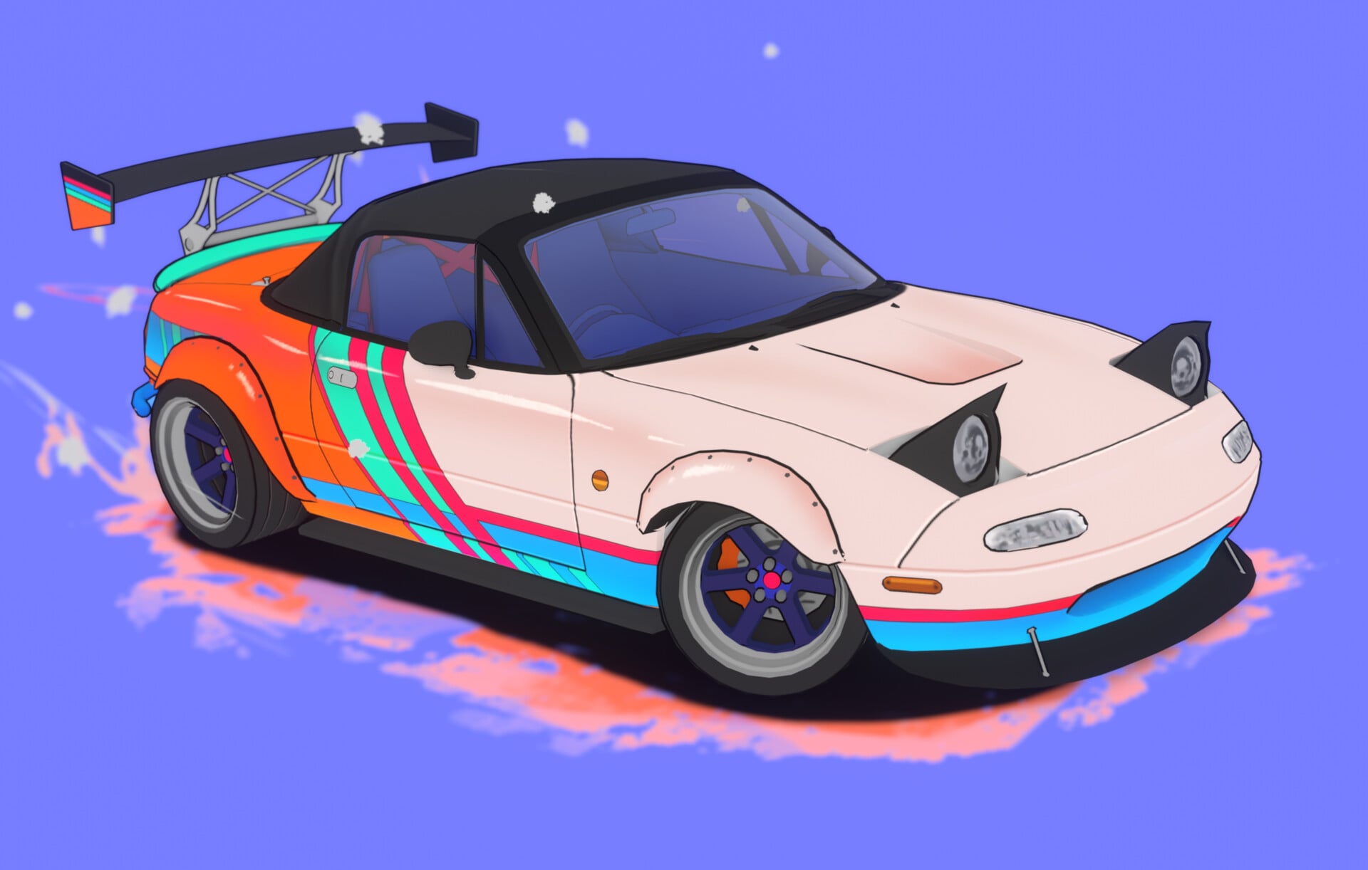 Mazda MX5 V14 Mousepad