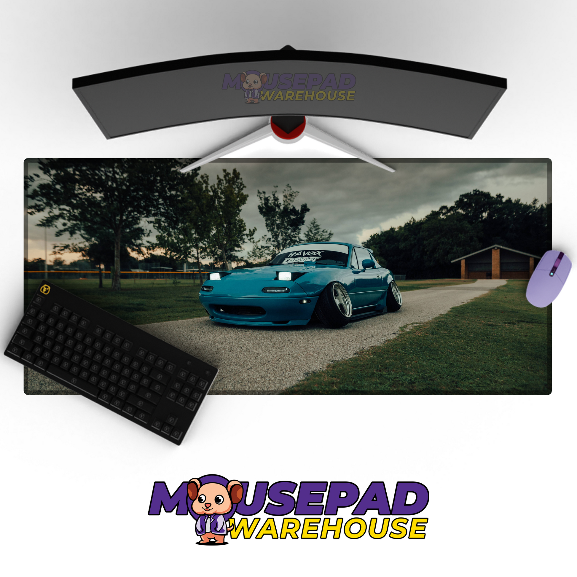 Mazda MX5 V4 Mousepad Mockup