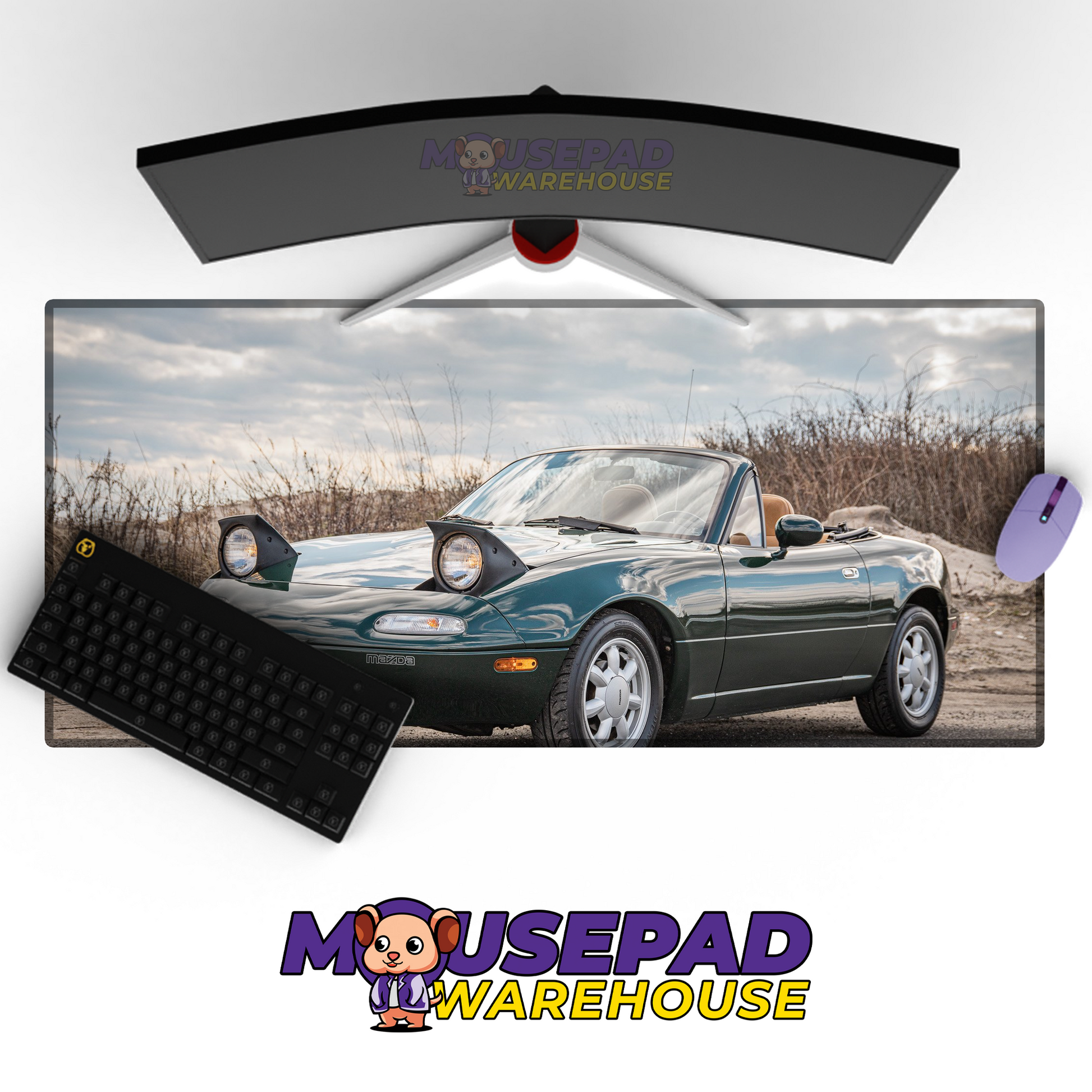 Mazda MX5 V5 Mousepad Mockup