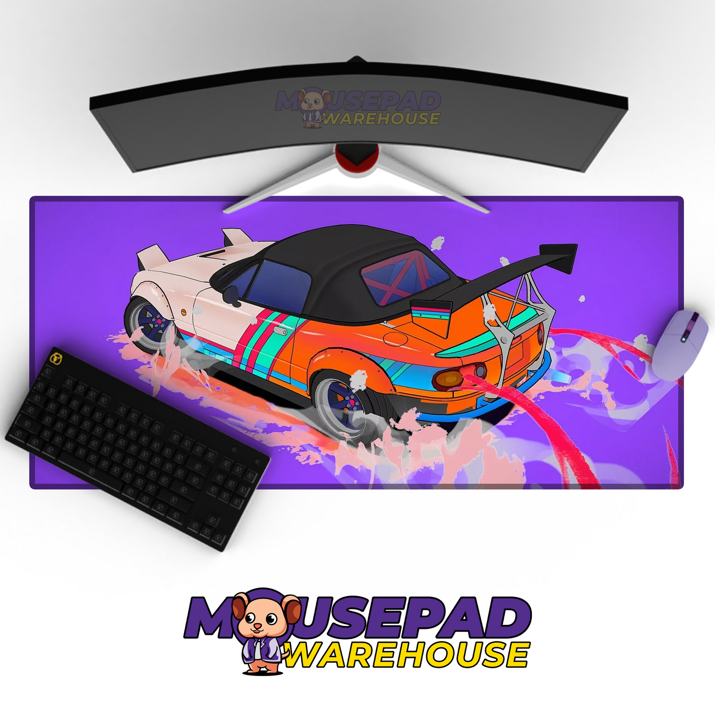 Mazda MX5 V7 Mousepad Mockup