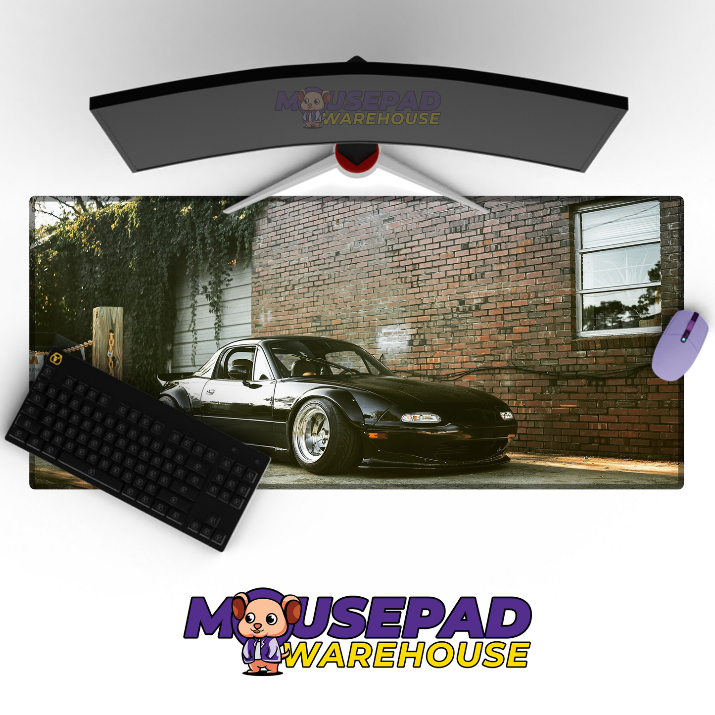 Mazda MX5 V8 Mousepad Mockup