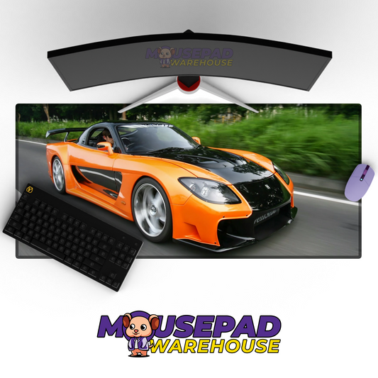 Mazda RX7 V14 Mousepad Mockup