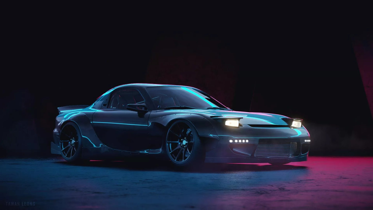 Mazda RX7 V16 Mousepad