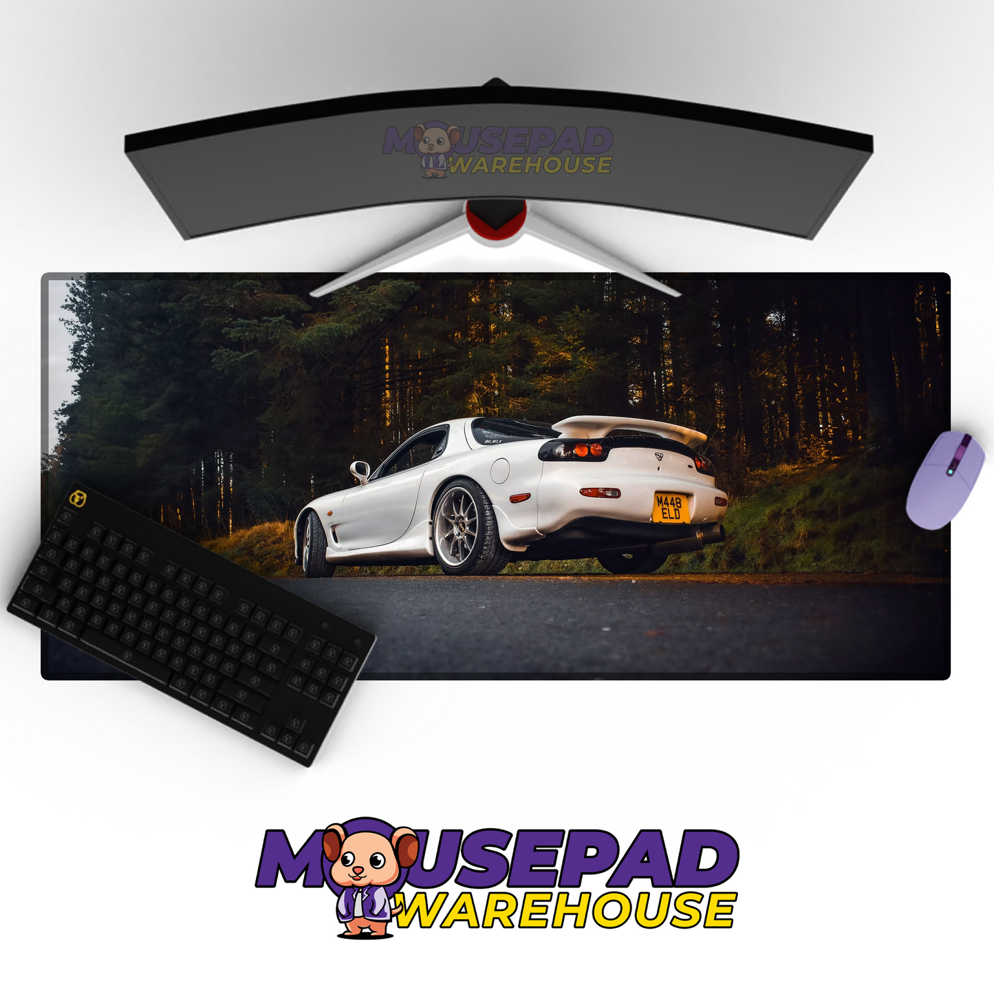 Mazda RX7 V17 Mousepad Mockup
