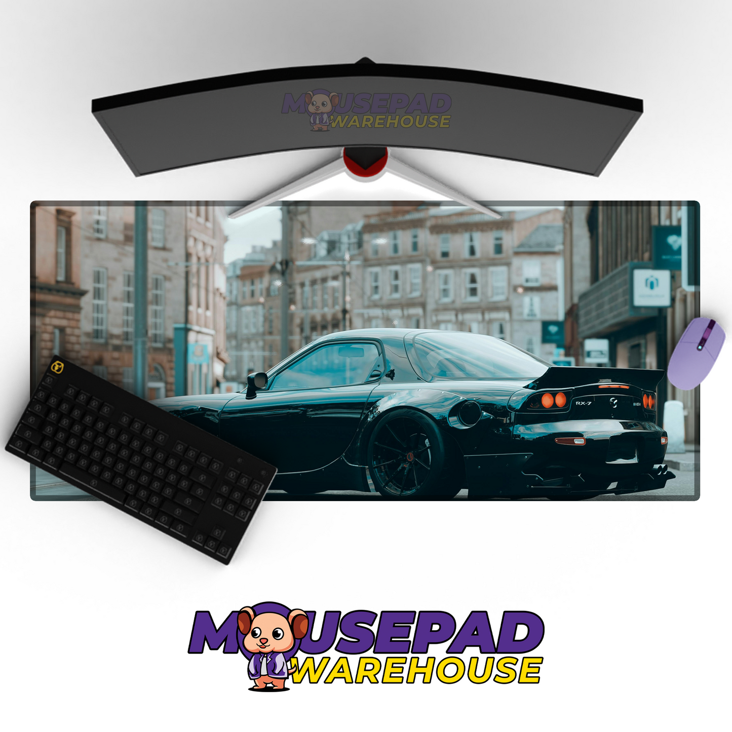 Mazda RX7 V18 Mousepad Mockup