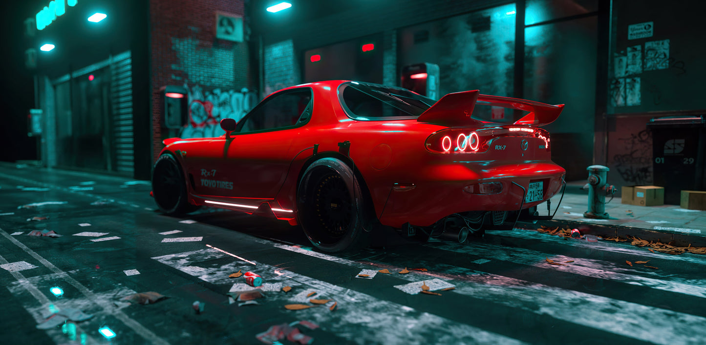 Mazda RX7 V1 Mousepad