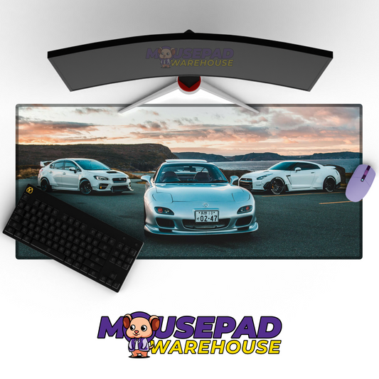 Mazda RX7 V20 Mousepad Mockup