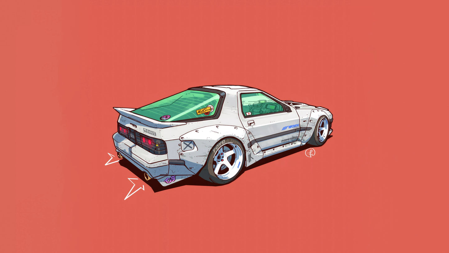 Mazda RX7 V21 Mousepad