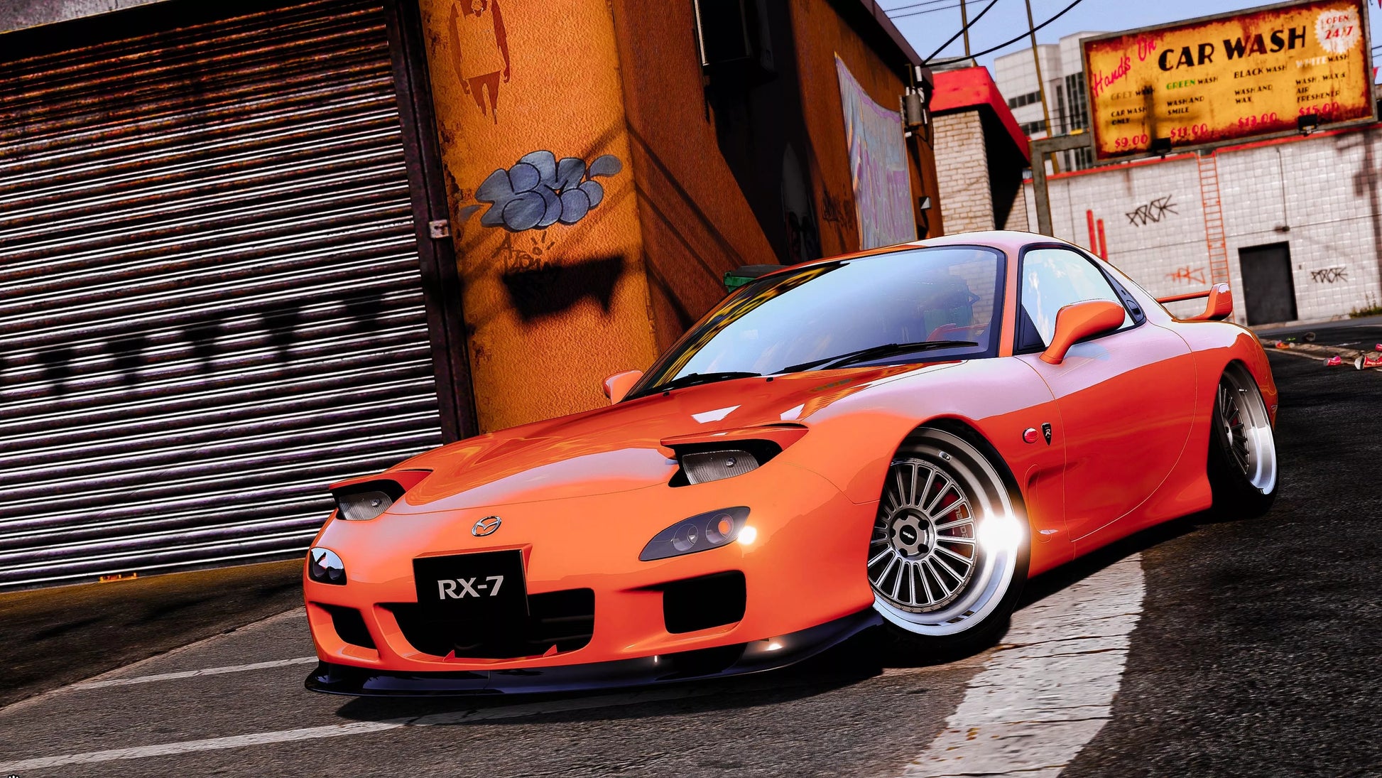 Mazda RX7 V25 Mousepad