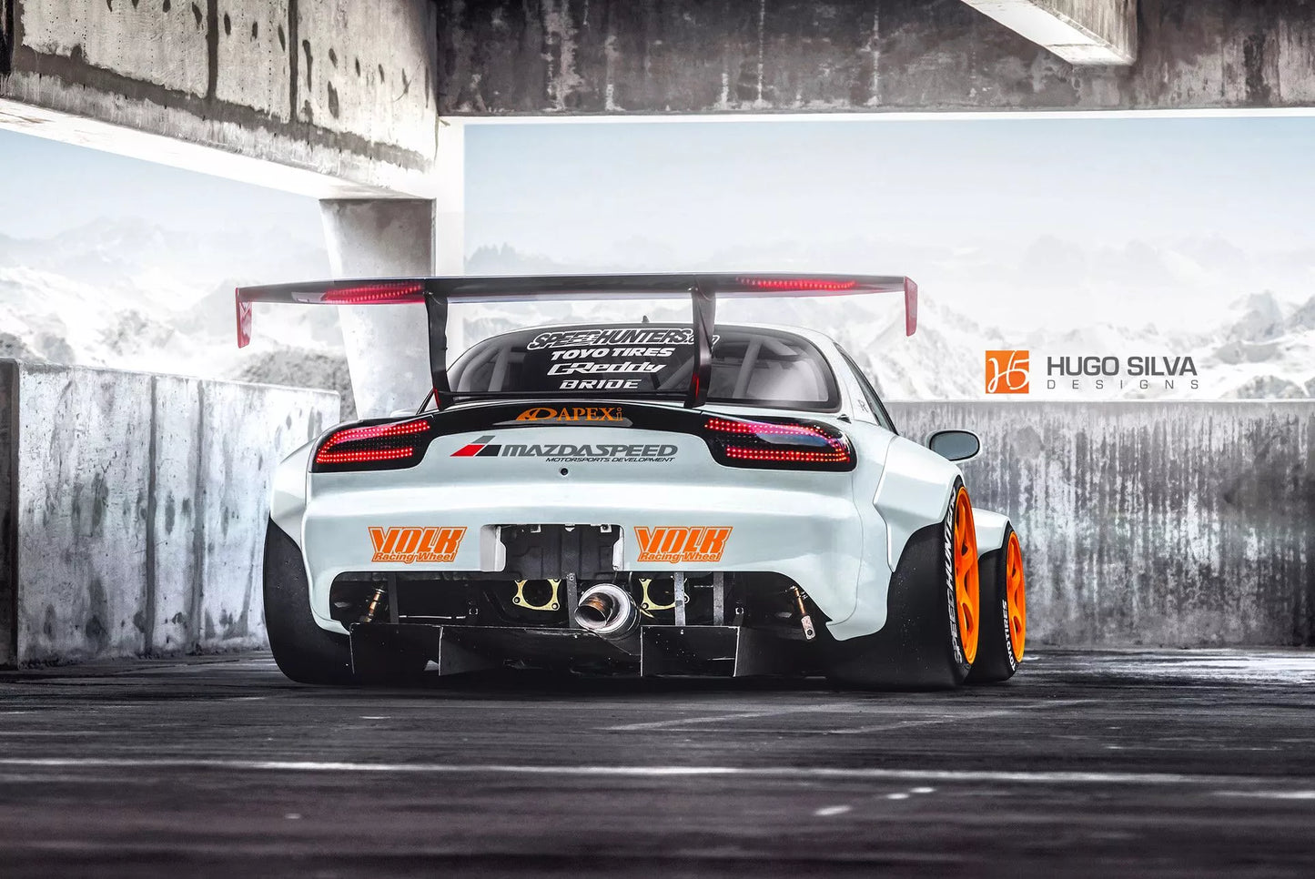 Mazda RX7 V26 Mousepad