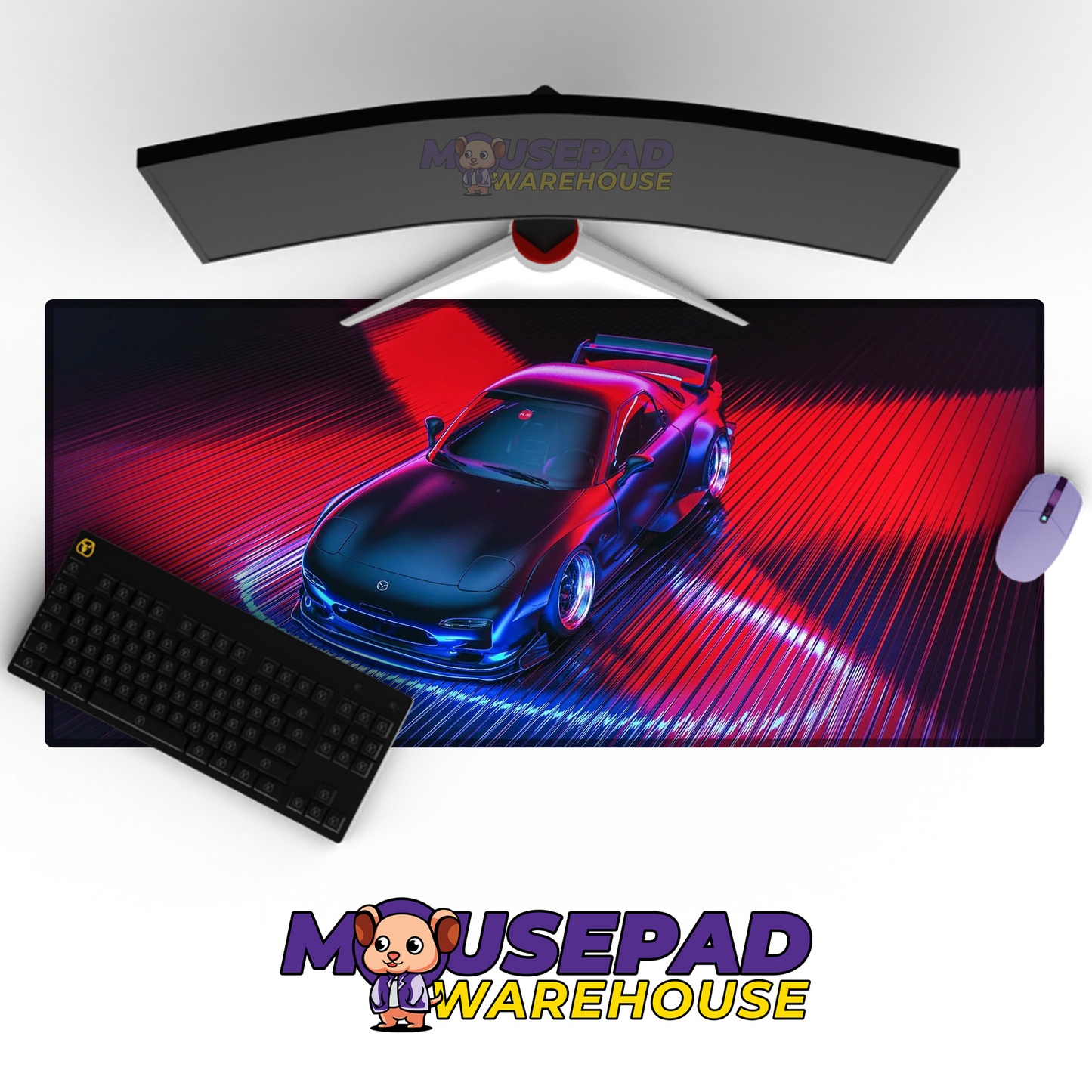 Mazda RX7 V27 Mousepad Mockup