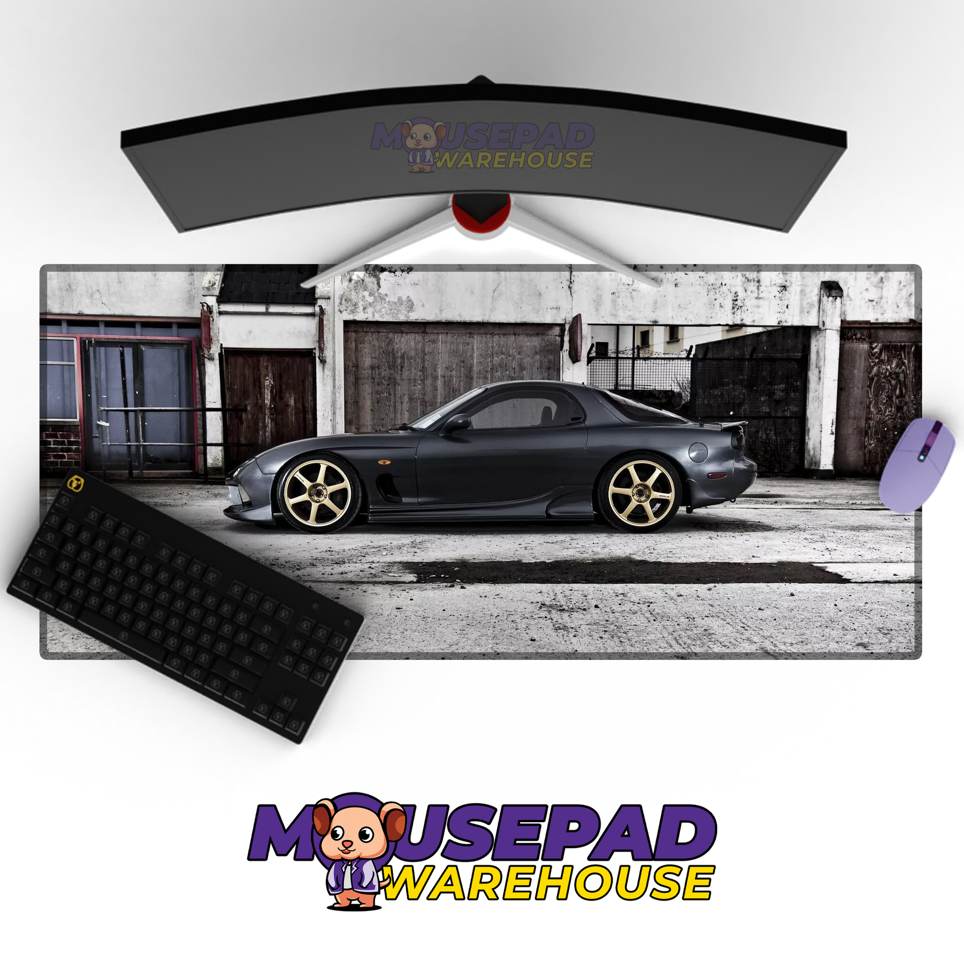 Mazda RX7 V37 Mousepad Mockup