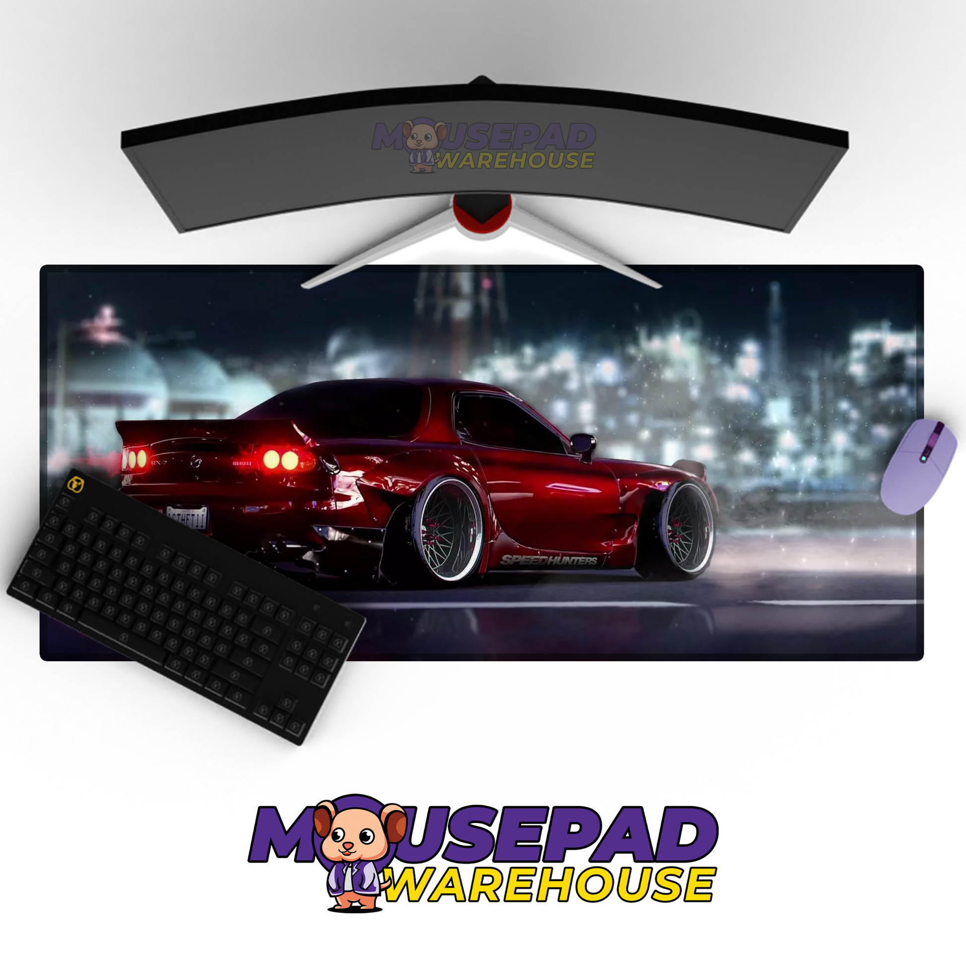 Mazda RX7 V3 Mousepad Mockup