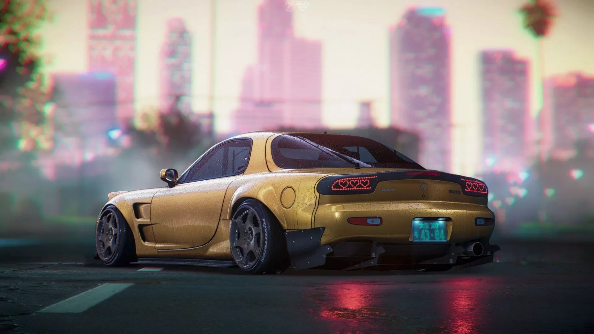 Mazda RX7 V42 Mousepad