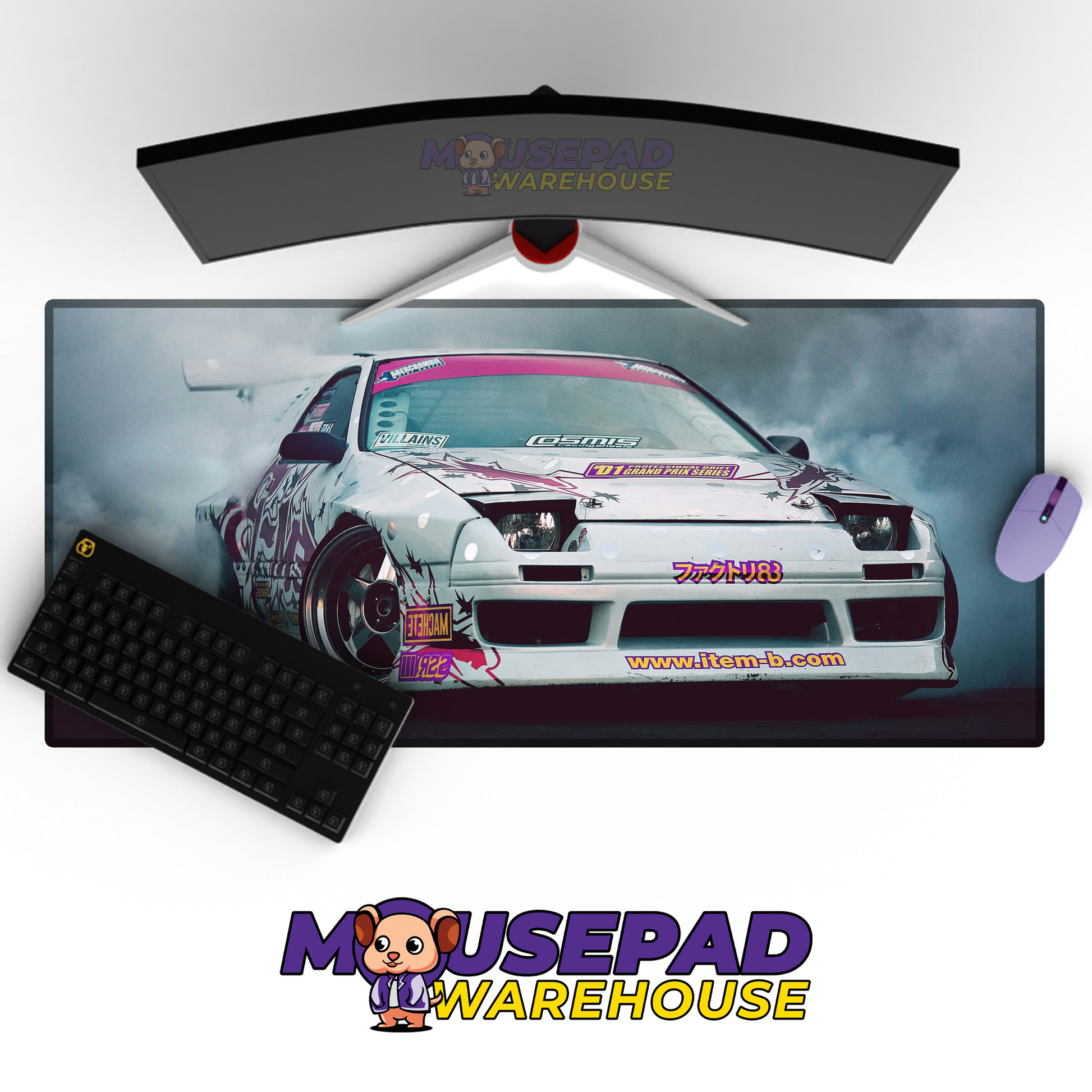 Mazda RX7 V4 Mousepad Mockup