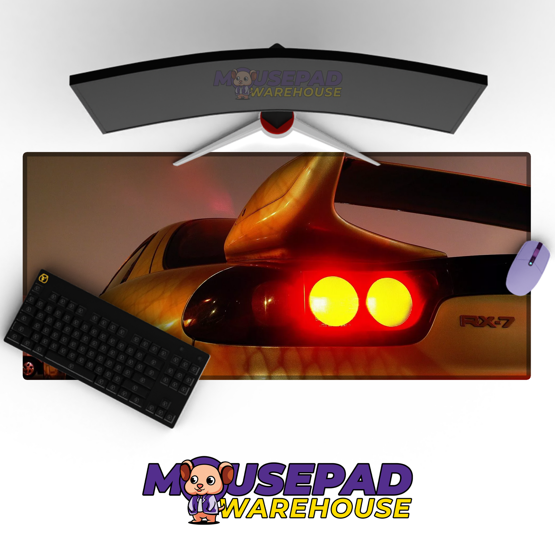 Mazda RX7 V8 Mousepad Mockup