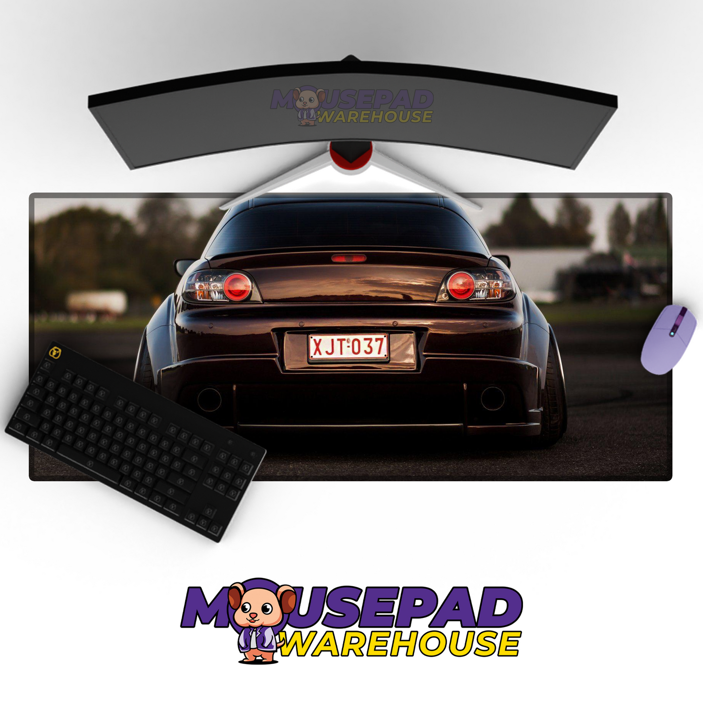 Mazda RX8 V10 Mousepad Mockup