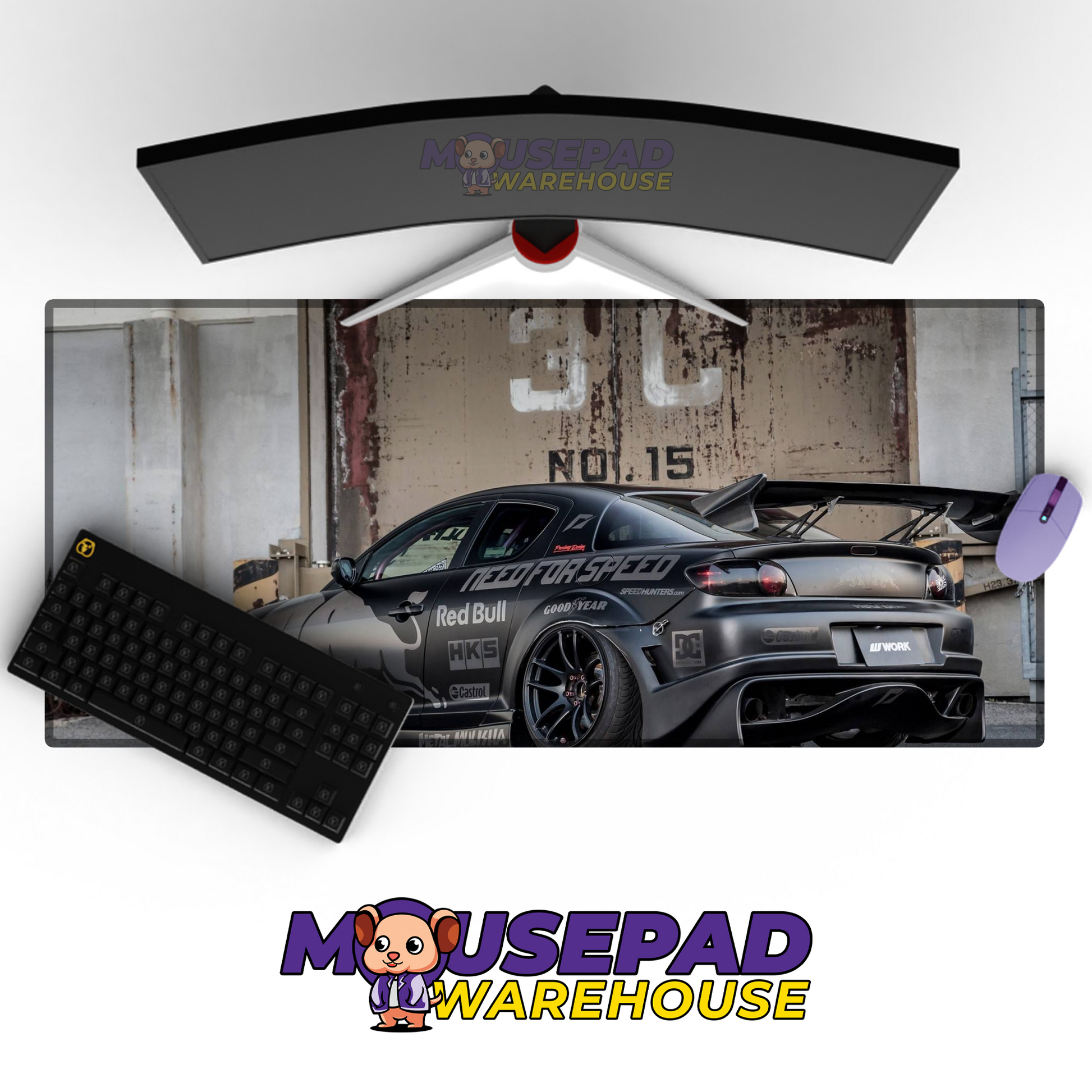 Mazda RX8 V11 Mousepad Mockup