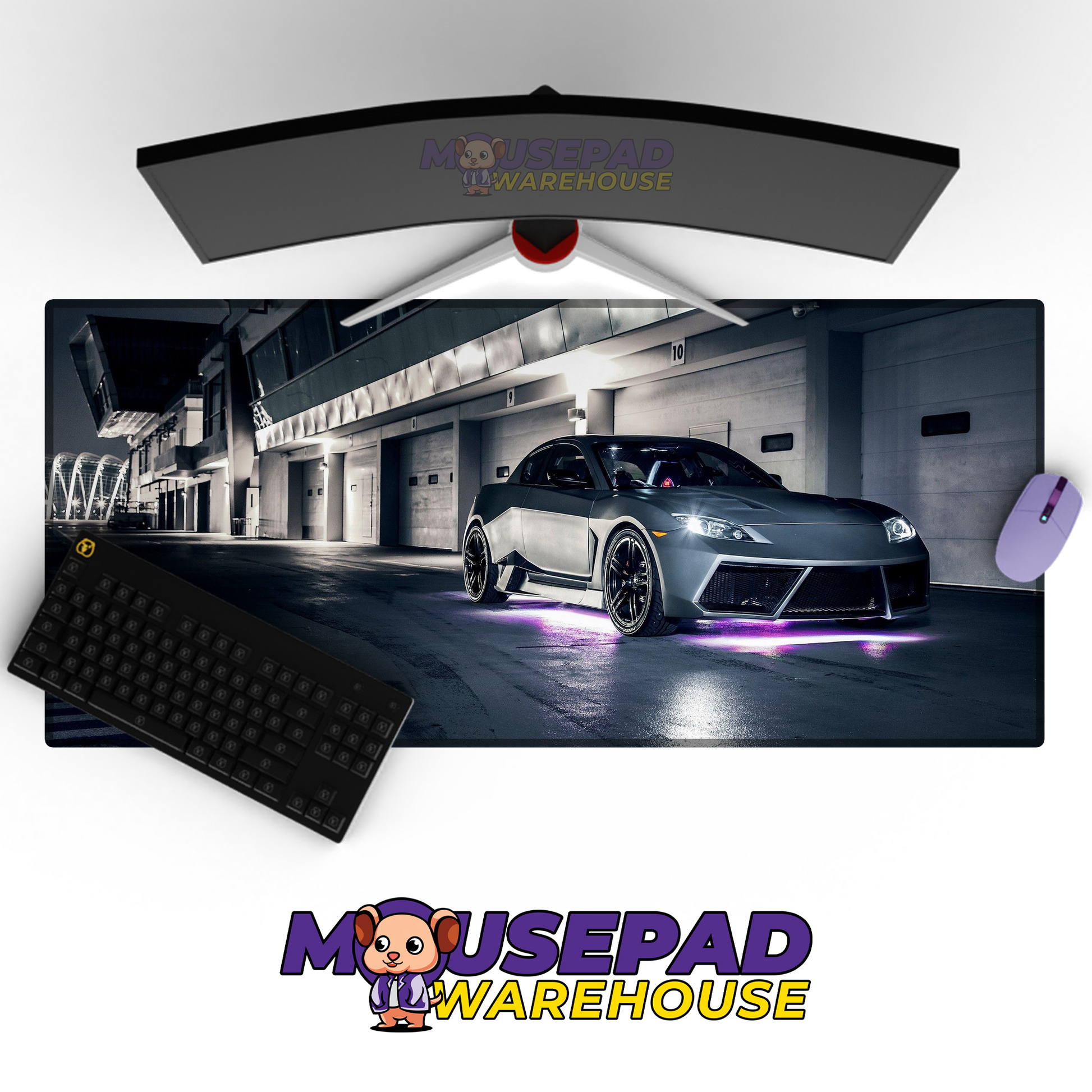 Mazda RX8 V12 Mousepad Mockup