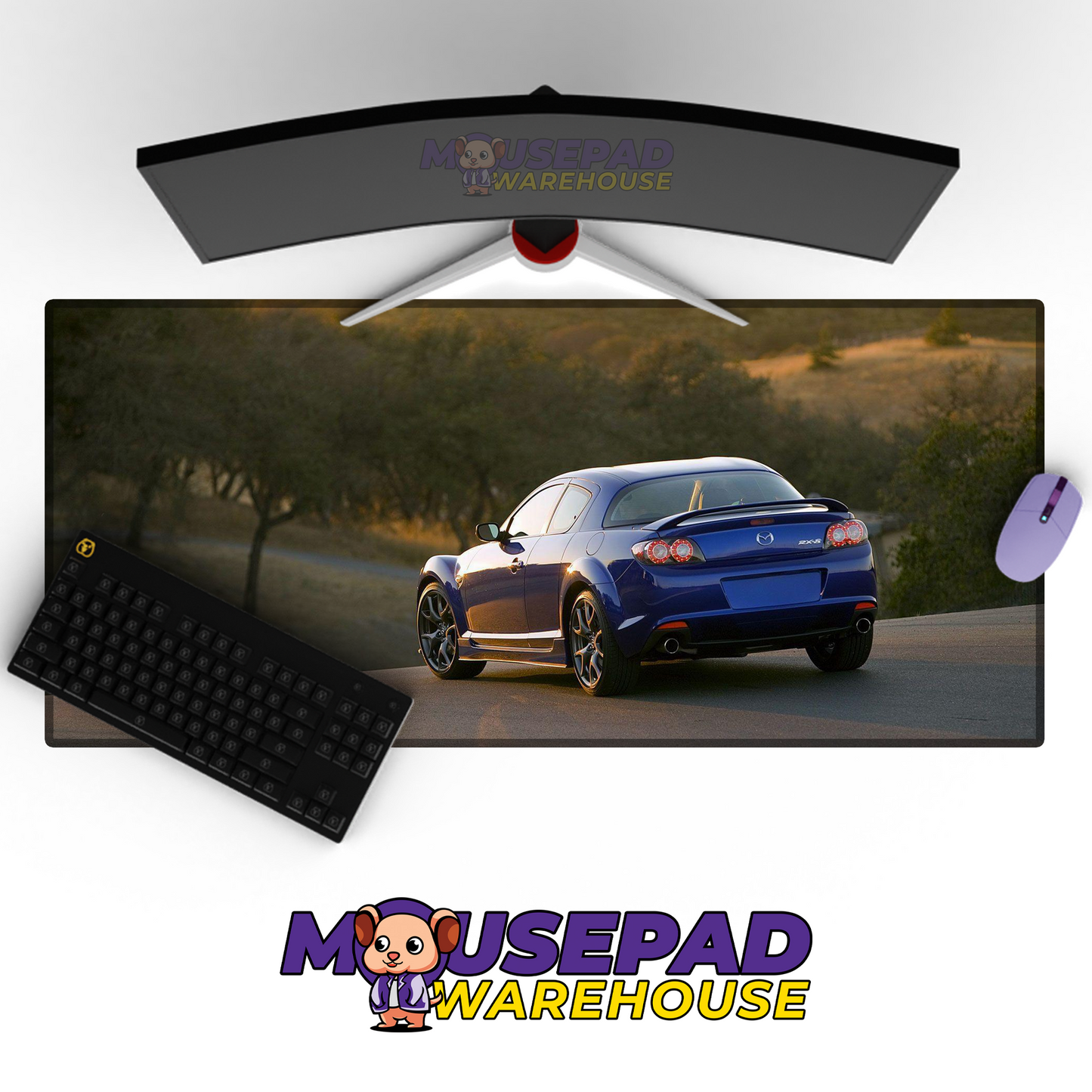 Mazda RX8 V14 Mousepad Mockup