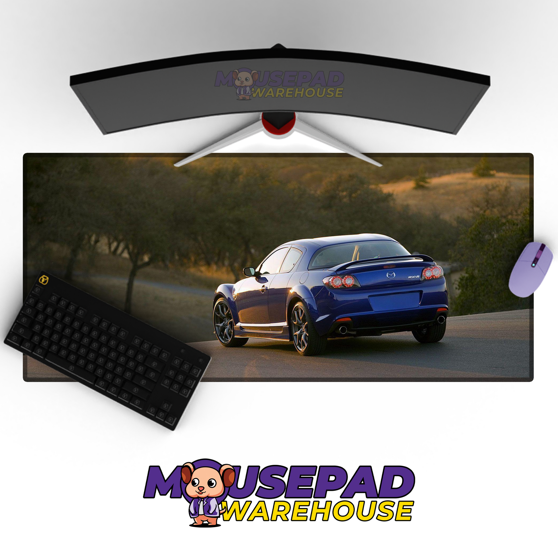 Mazda RX8 V14 Mousepad Mockup
