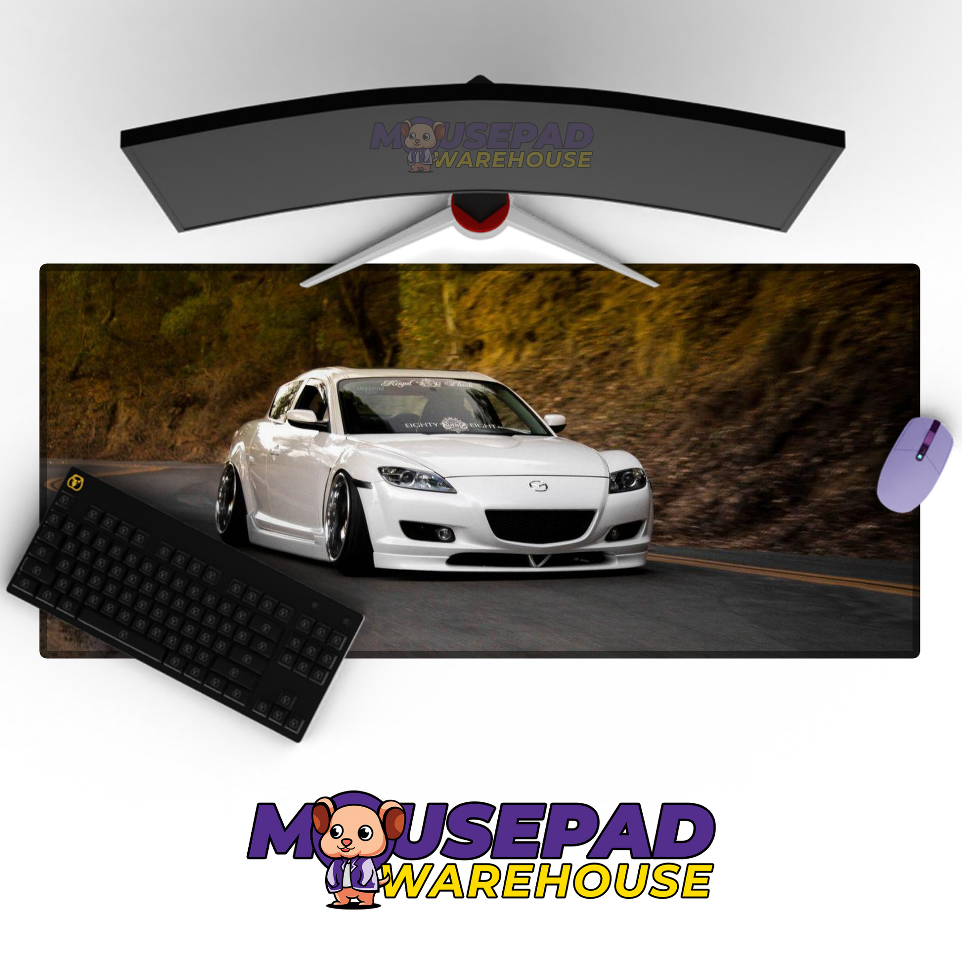Mazda RX8 V15 Mousepad Mockup
