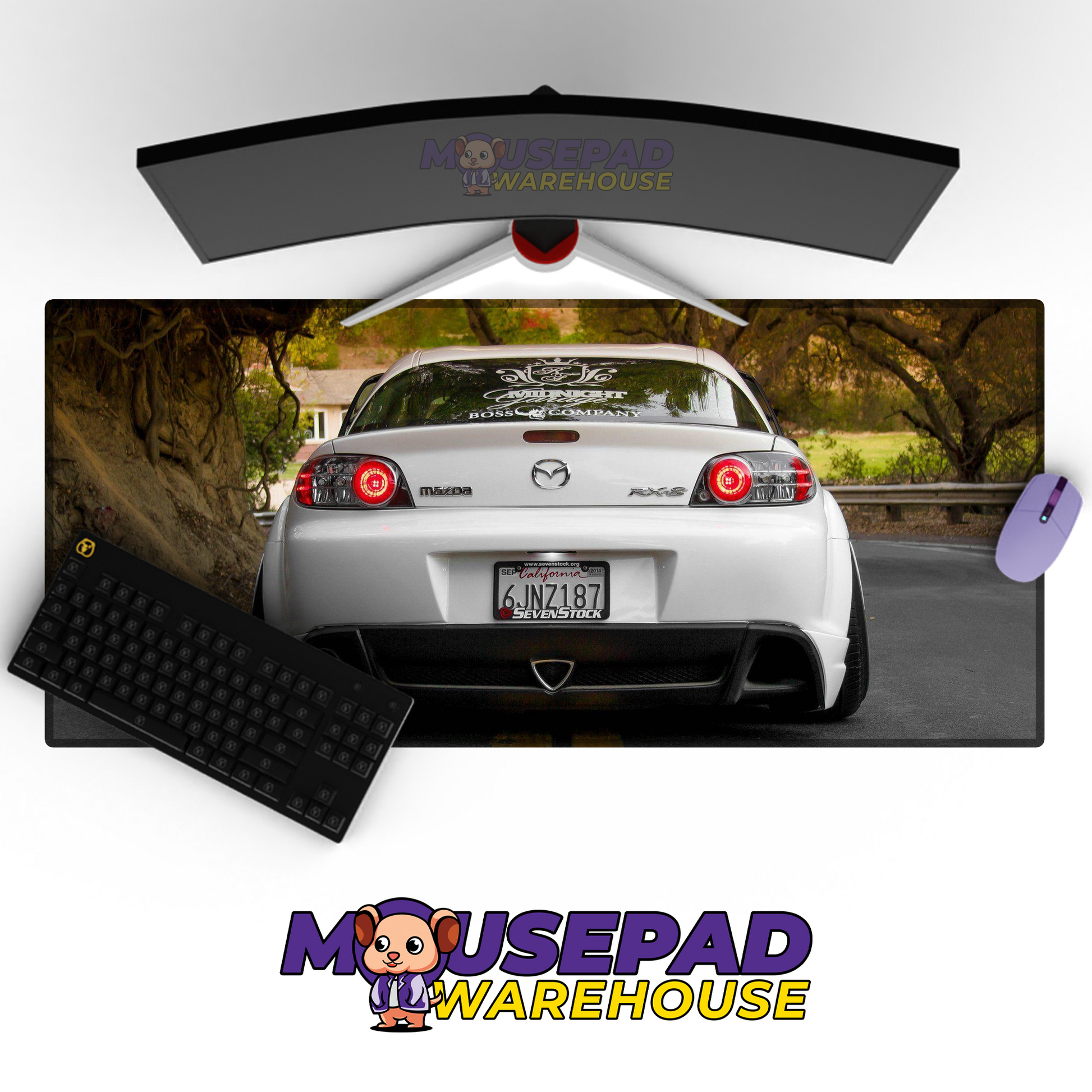 Mazda RX8 V19 Mousepad Mockup
