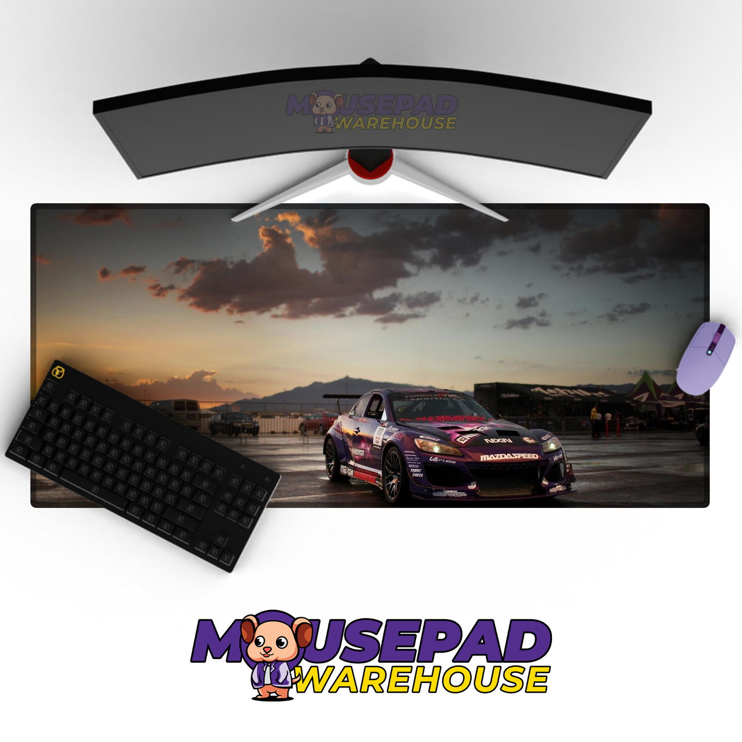 Mazda RX8 V23 Mousepad Mockup