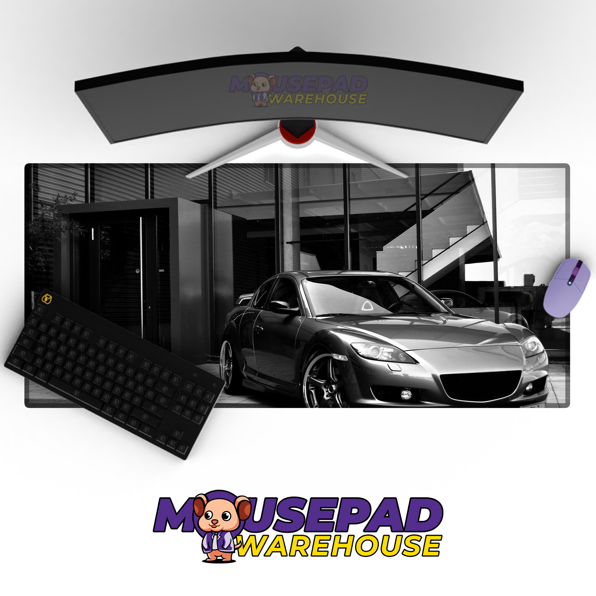 Mazda RX8 V3 Mousepad Mockup