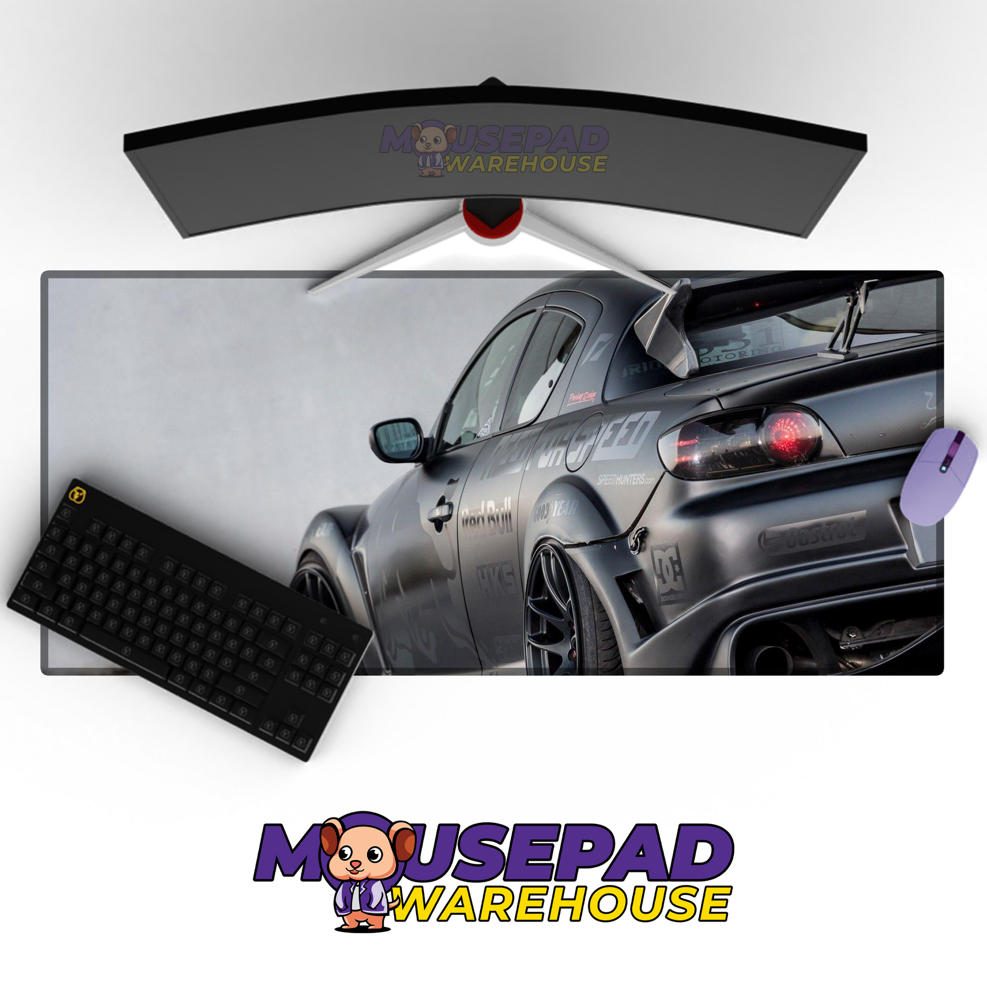 Mazda RX8 V8 Mousepad Mockup
