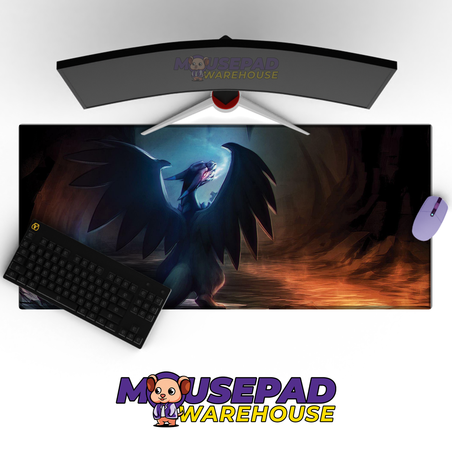 Mega Charizard X Cave Mockup