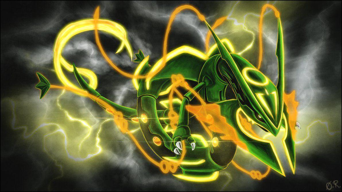Mega Rayquaza Electric