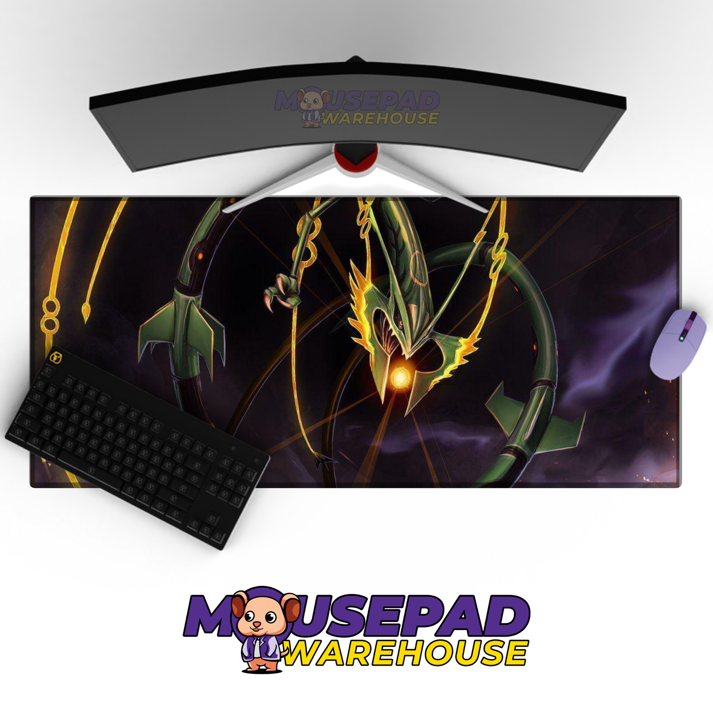 Mega Rayquaza Hyper Beam Mockup