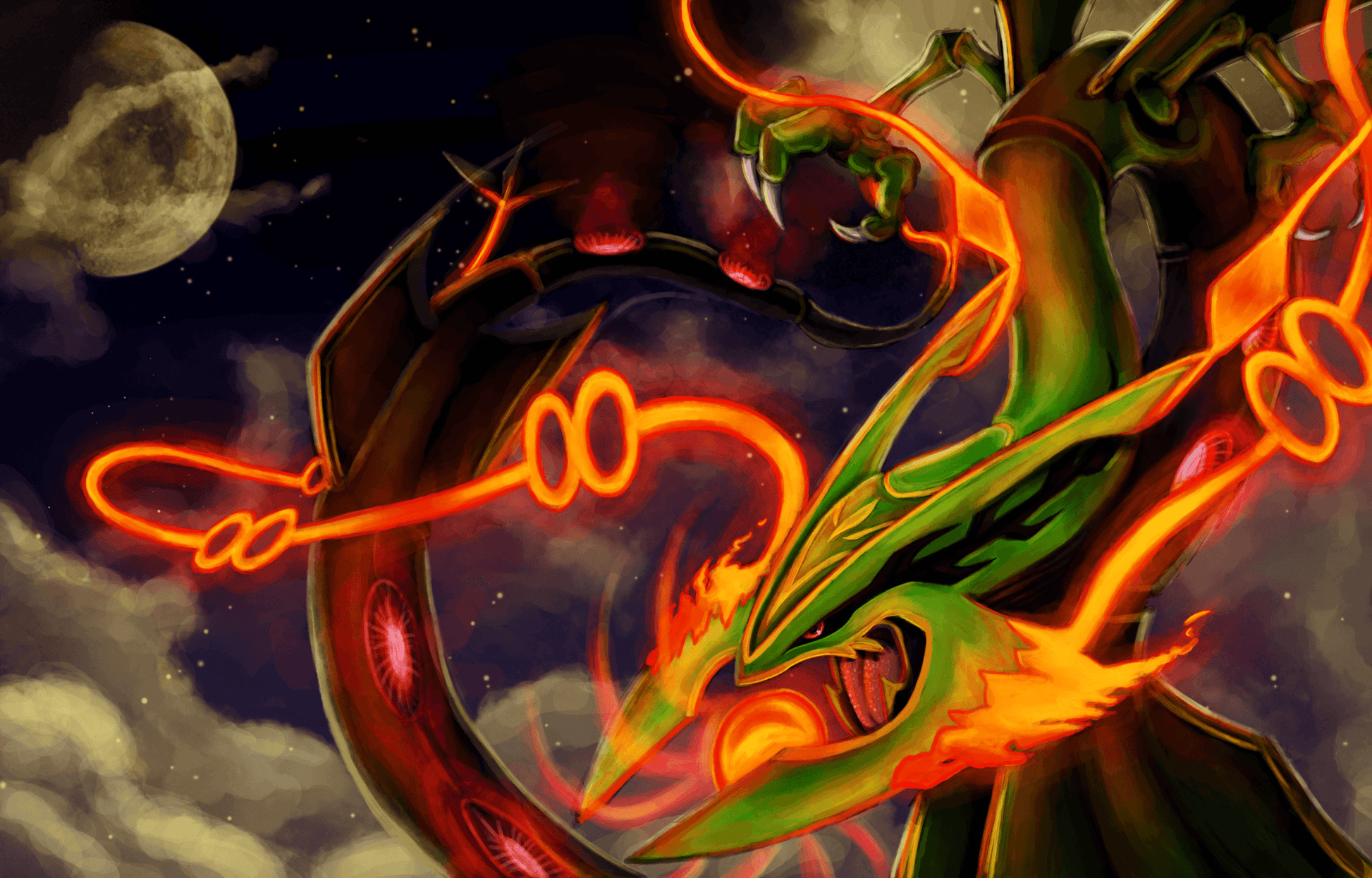 Mega Rayquaza Sky Hyper Beam